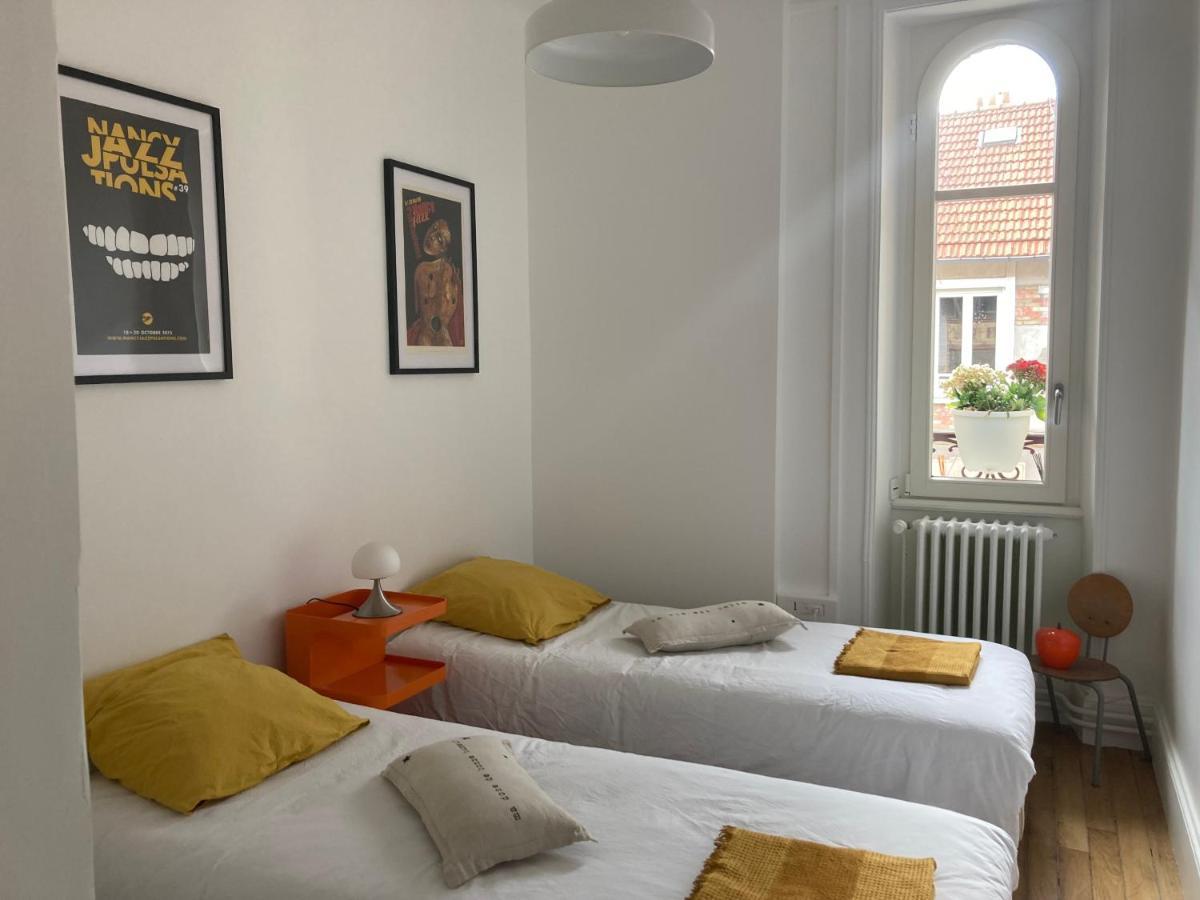 Appartement Villa Medreville Nancy Bagian luar foto