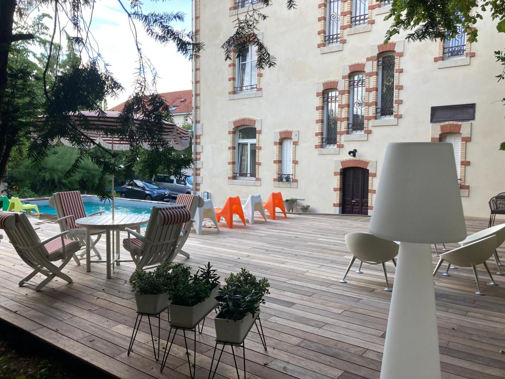 Appartement Villa Medreville Nancy Bagian luar foto